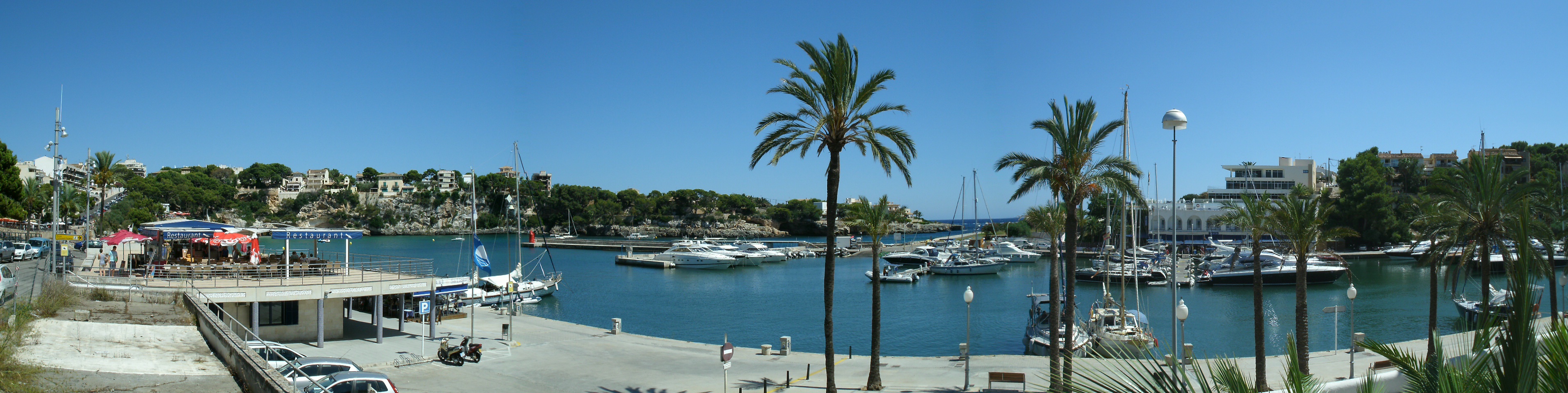 Porto Cristo Mallorca Sea Front view